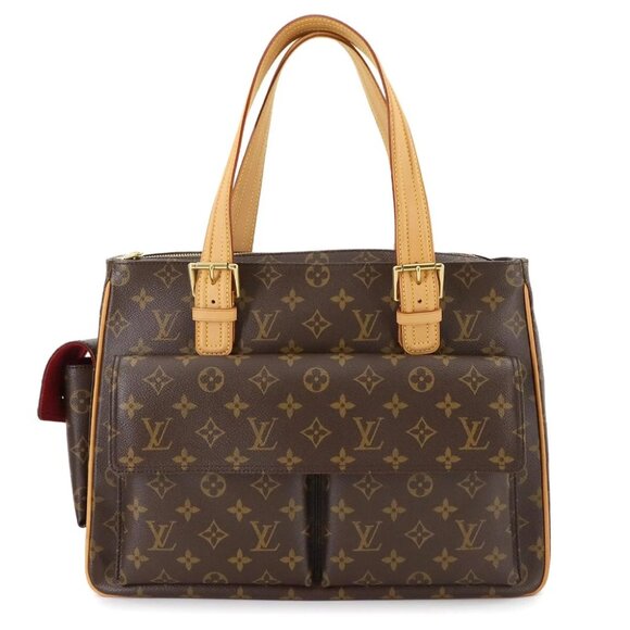 LOUIS VUITTON Monogram Multipli Cite Tote Bag Brown M51162 Purse 90279018 - Picture 1 of 14